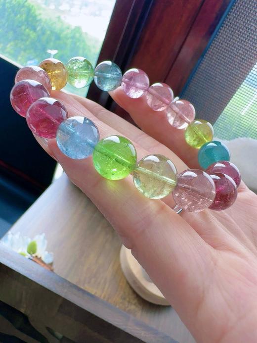 35.32g 10.8mm 碧玺手链 商品图7