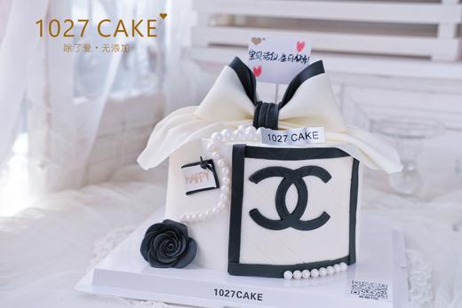 1027CAKE | 翻糖蝴蝶结 黑白小香风 商品图2