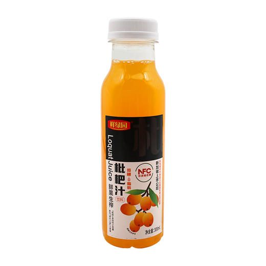 鲜绿园枇杷汁饮料300ml(6944413498907) 商品图0