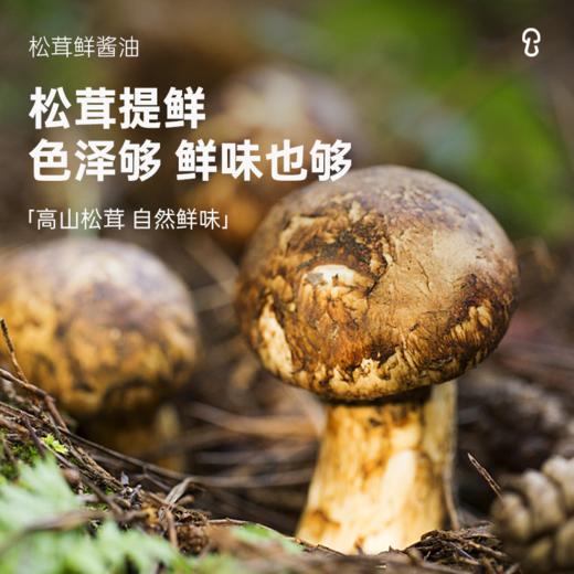 松鲜鲜 金标松茸鲜酱油 490ml/1L 多规格组合 商品图3