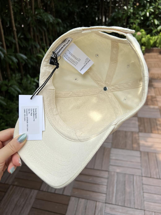 78-1 潮牌 渠道货 粉红RB字母刺绣 黄油色 棒球帽 鸭舌帽 商品图11