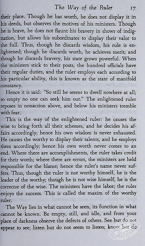 【中商原版】韩非子 基本著作 华兹生译 Han Fei Tzu Basic Writings 英文原版 Burton Watson 古代哲学 商品图5