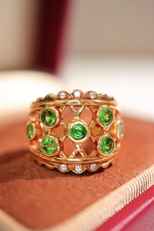 1.2ct 沙弗莱戒指 商品图1