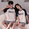 【像云朵一样软绵绵~】情侣睡衣 女夏季短袖短裤 新款套装 简约宽松男士家居服 无印可外穿睡衣-QQ 商品缩略图13