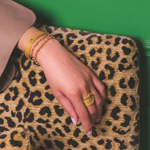 订购14周到｜Tityaravy-PHYTIA-蛇形 石榴石 戒指［法国设计师］ 商品图2