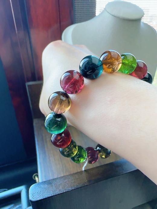 37.7g 10.9mm 碧玺手链 商品图8