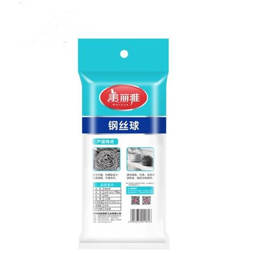 美丽雅 三个装钢丝球 3个/袋 商品图2