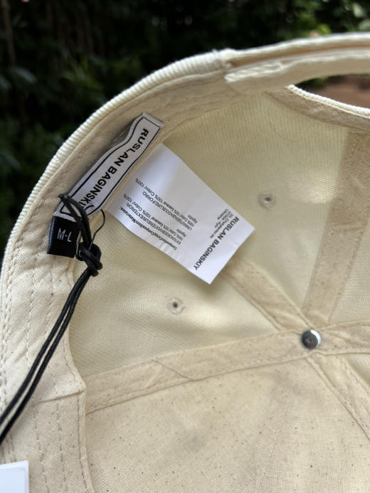 78-1 潮牌 渠道货 粉红RB字母刺绣 黄油色 棒球帽 鸭舌帽 商品图14