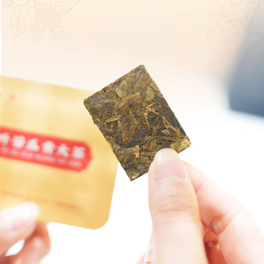 雪唐清桑叶苦瓜黄大茶120g盒*2 小巧便携 方便携带 商品图3