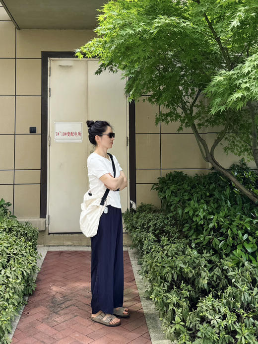 天丝亚麻-高腰垂感夏日凉爽花苞直筒裤【包邮+三天无理由tui换】 商品图10