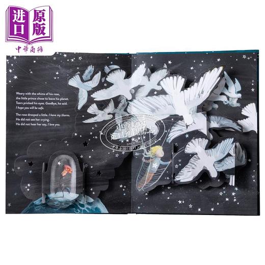 【中商原版】小王子立体书 英文原版 The Little Prince Pop Up 原装进口正版 安东尼 圣修伯里 儿童节礼物 可免费提供音频 商品图3