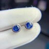 1.01ct 1.1g 蓝宝石耳钉 商品缩略图2