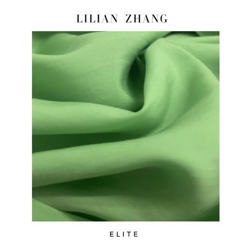 E—轻摩登、“法式浪漫”—遇见倾心—Lady挚爱、波尔多绿中长裙 2401098 商品图1