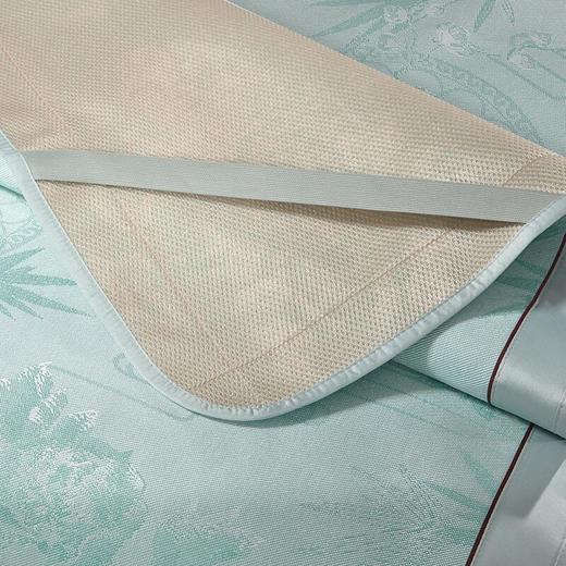 富安娜高档冰丝提花席-竹梦轩150*200cm 商品图3