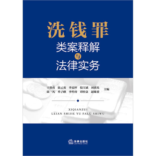 洗钱罪类案释解与法律实务 王朝勇 陆云英主编 法律出版社 商品图1