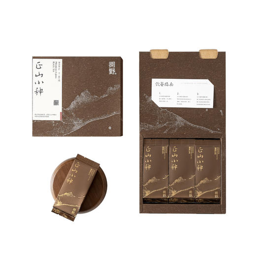 拥野·正山小种盒装红茶  5gx12袋/盒 商品图5