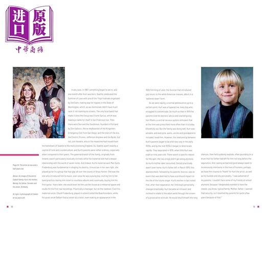 【中商原版】Kurt Cobain 进口艺术 科特柯本 堕落的摇滚天使 商品图2