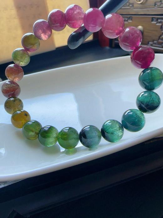 27.6g 9.5mm 碧玺手链 商品图0