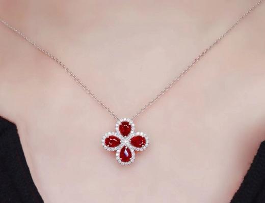 1.25ct 红宝石吊坠 商品图4