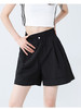 【腿精选它‘’夏季薄款休闲短款】透气速干短裤女夏季2025新款，立体剪裁显瘦显高修饰身材，松紧抽绳阔腿裤伞兵裤高腰A字五分裤QQ 商品缩略图3
