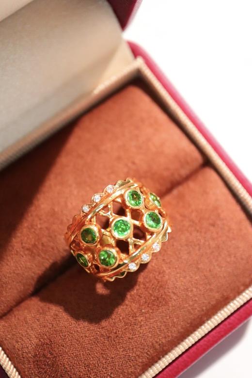 1.2ct 沙弗莱戒指 商品图2