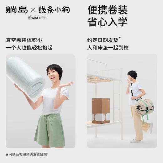 躺岛托浮学生宿舍租房榻榻米床垫 商品图3