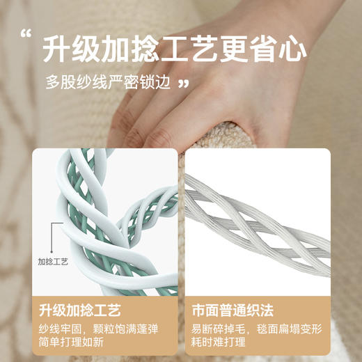 【花影】金蝉新西兰优质羊毛混纺地毯 商品图5