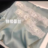 新款冰丝睡衣女 缎面丝绸蕾丝高级感春夏季潮流长袖薄款仿真丝家居服套装可外穿家居服 商品缩略图1