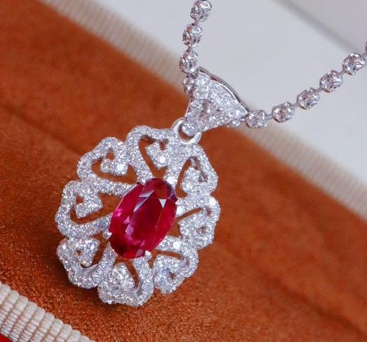 0.83ct 红宝石吊坠 商品图0