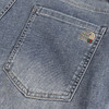 【断码清仓】HX 夏季水洗牛仔九分裤S210420043101 商品缩略图8
