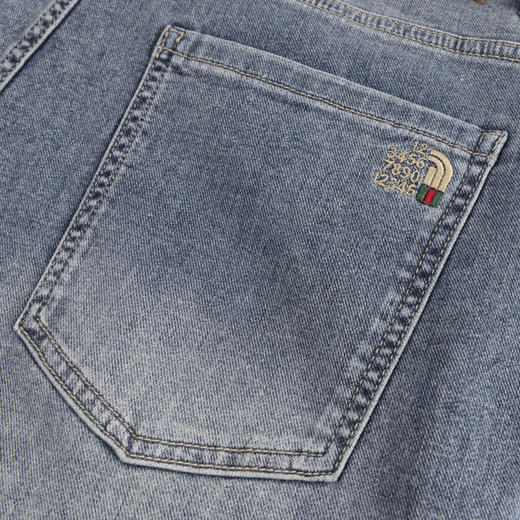 【断码清仓】HX 夏季水洗牛仔九分裤S210420043101 商品图8