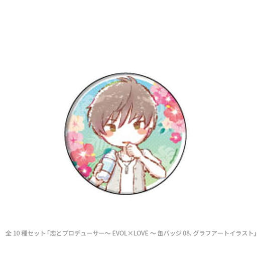 日本正版 恋与制作人08秋游唐装中华风GraffArt吧唧盲盒 周边谷子 商品图2