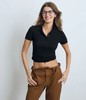 Aeropostale 美式校园风 纯色去logo女款3粒扣Polo衫 ￥299/2件 商品缩略图6