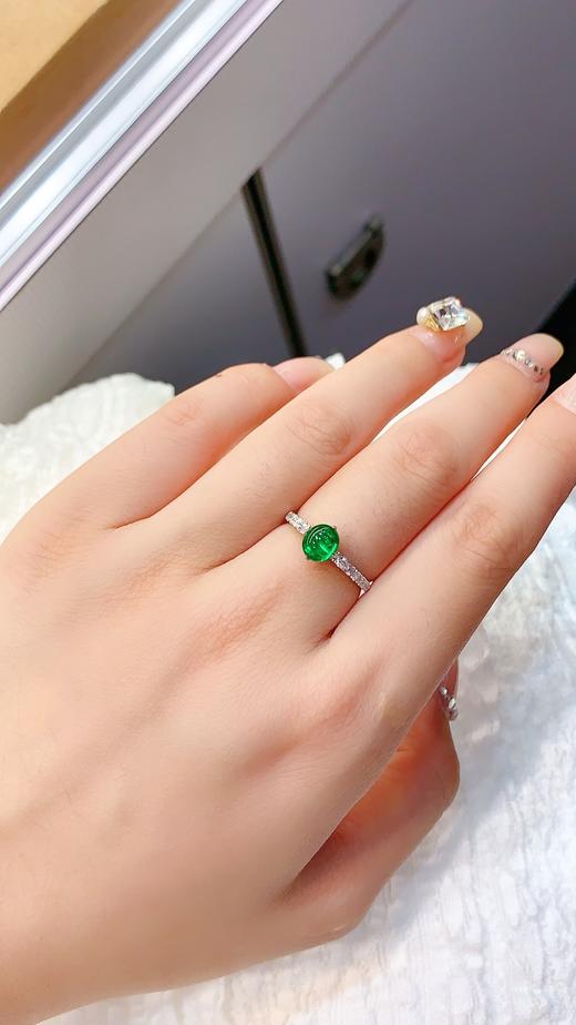 1.14ct 祖母绿戒指 商品图6
