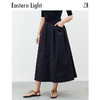 Eastern Light乙来 夏季新款百褶裙设计感a字半身裙子抽褶伞裙 商品缩略图5