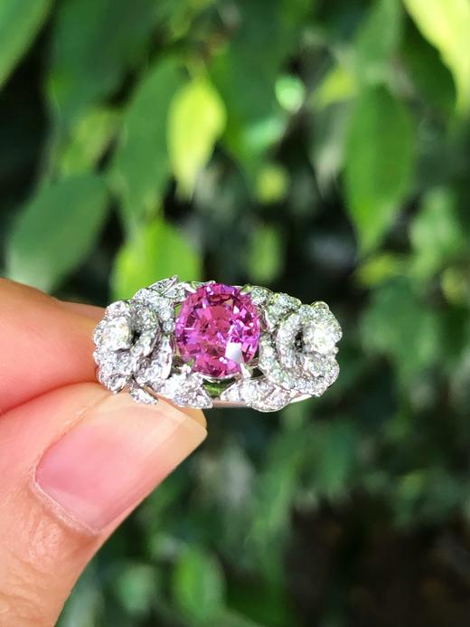 1.57ct 蓝宝石戒指 商品图2