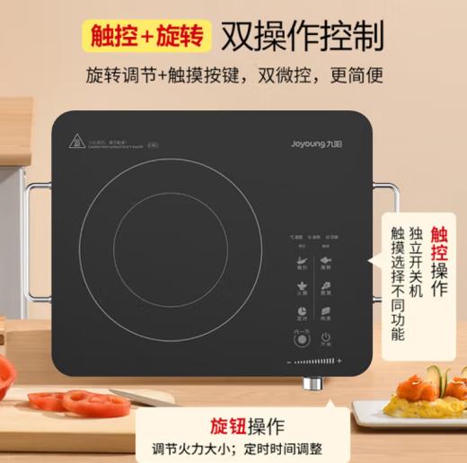 九阳（13239）（Joyoung）电陶炉家用多功能低辐射2200W大功率定时电磁炉  H22-H3 商品图0