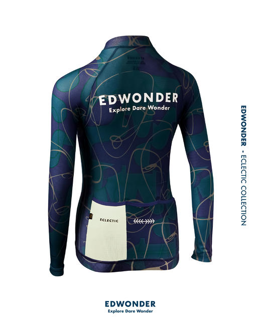 万物之森(女)长䄂车衣-重力 Jersey 商品图1