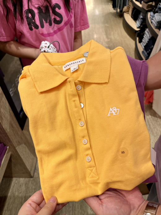 Aeropostale AERO 女款5粒扣Polo衫 多色¥299/2件直邮到手 请备注颜色哦 商品图7