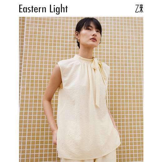 Eastern Light/乙来系带上衣女夏衬衫女新款 商品图6