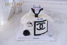 1027CAKE | 翻糖蝴蝶结 黑白小香风