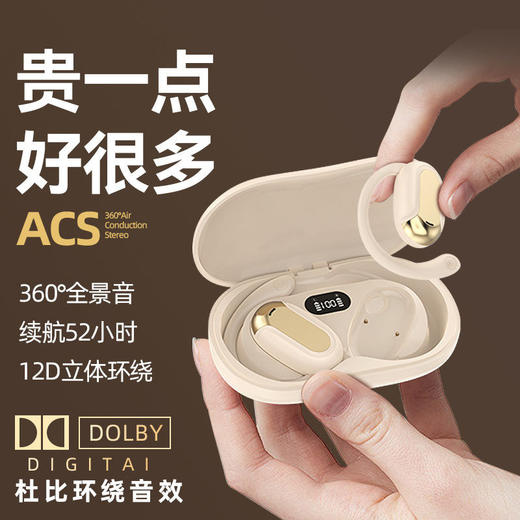 【不入耳蓝牙耳机】大电量可旋转挂耳式耳机 开放式蓝牙耳机 七夕情人节礼物 商品图2