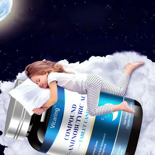 y-氨基丁酸枣仁1g*90粒 2瓶 商品图1