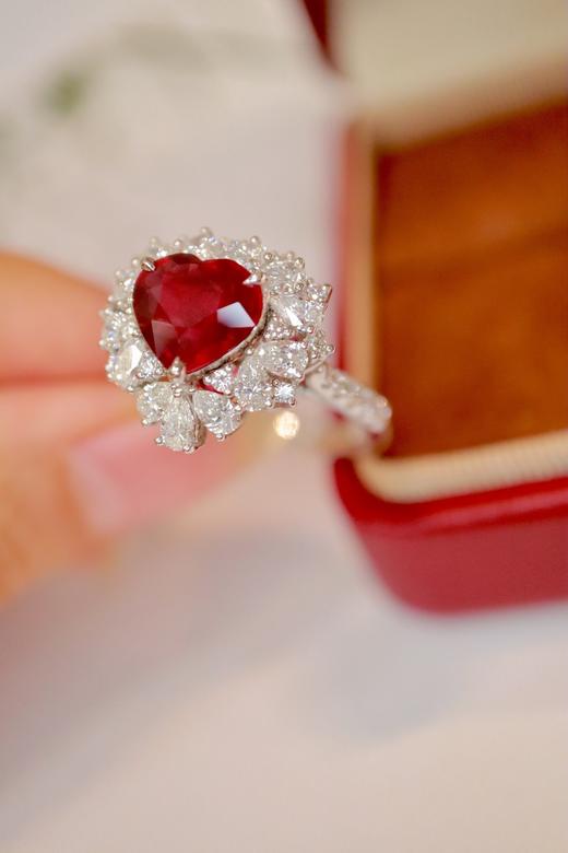 2.82ct 红宝石戒指吊坠 商品图2