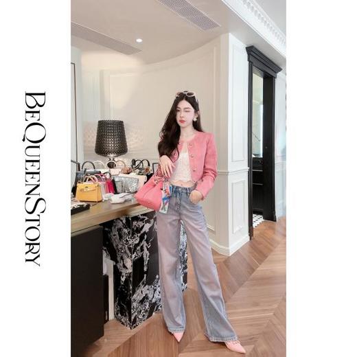 【孤品样衣，不退不换】【瑰丽晚宴】高级感双排金属扣显瘦酷飒风短款皮衣外套 商品图3