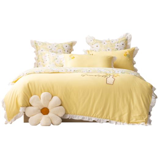 多喜爱 全棉新疆棉斜纹三/四件套 蔷薇之椿 商品图5