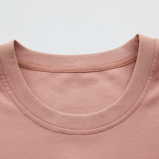 谜底简约T恤短袖女2024秋新品百搭刺绣宽松圆领纯棉上衣243MT0963 商品图3