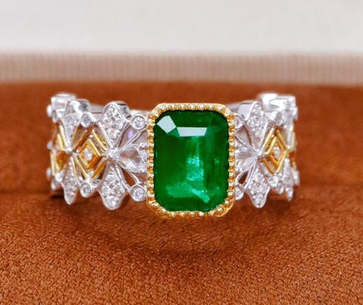 1.15ct 祖母绿戒指 商品图1