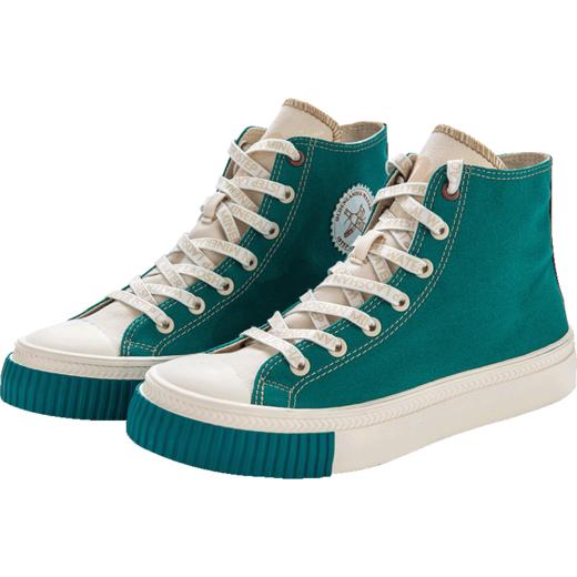 ISTEP白花蛇草水联名圆标高帮帆布鞋男女同款 商品图5