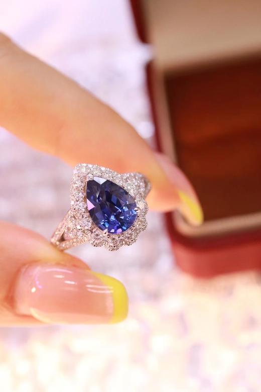 2.3ct 蓝宝石戒指 商品图7